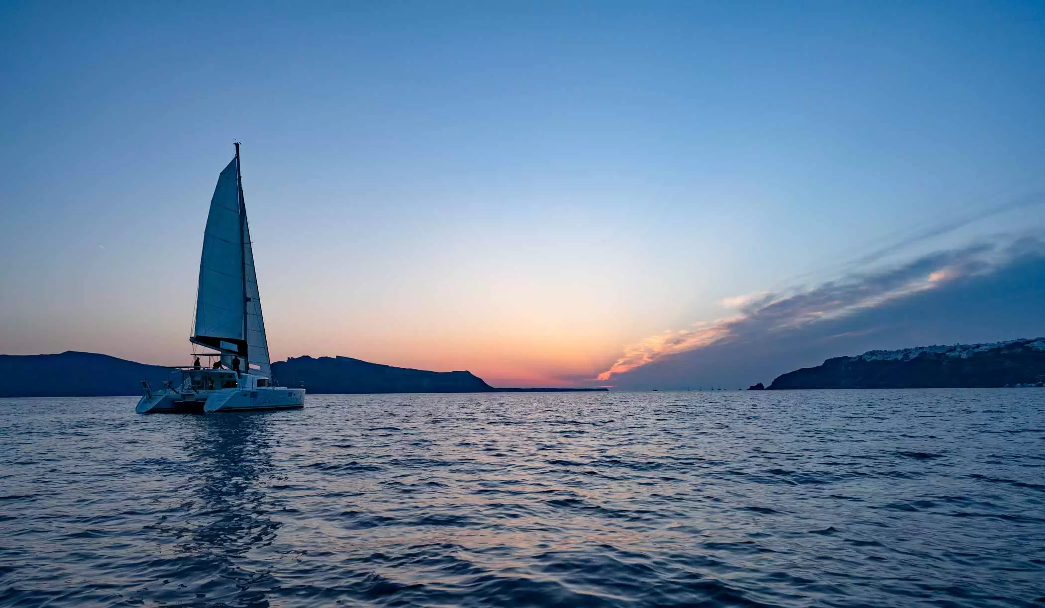 MyGreece | Santorini Luxury Catamaran Sunset Cruise