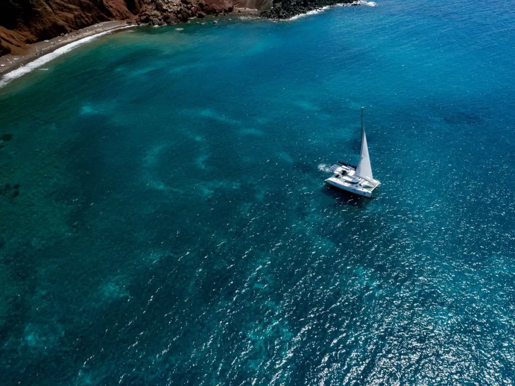 MyGreece | Santorini Luxury Catamaran Sunset Cruise