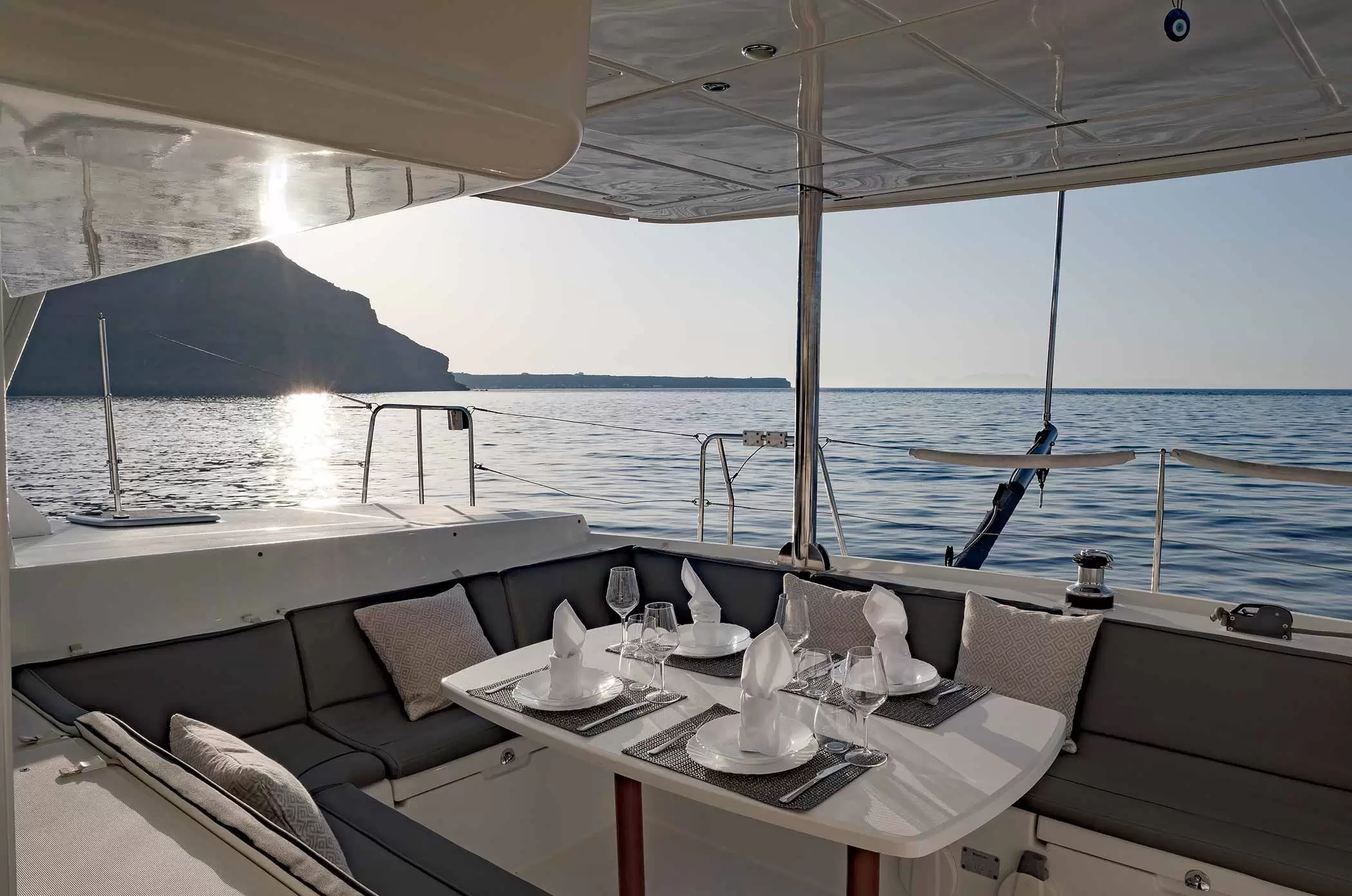 MyGreece | Santorini Luxury Catamaran Sunset Cruise